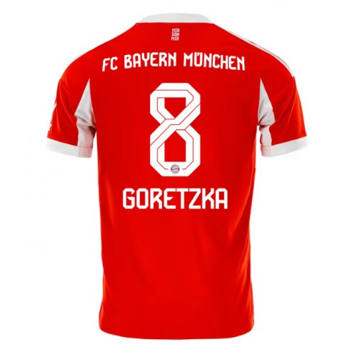 Bayern Munich Leon Goretzka #8 Hemmatröja 2025-26 Kortärmad Bayern Munich Leon Goretzka #8 Hemmatröja 2025-26 Kortärmad